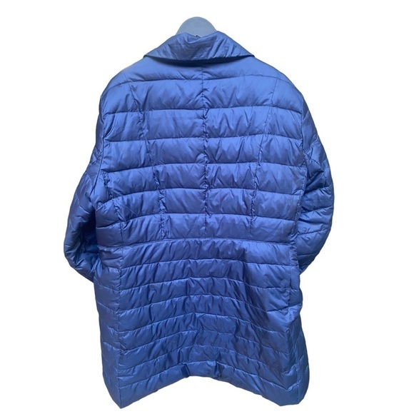 Versace 19.69 Navy Puffer Jacket with Silver Hardware 19V69 I Size: 2X - Picture 3 of 16